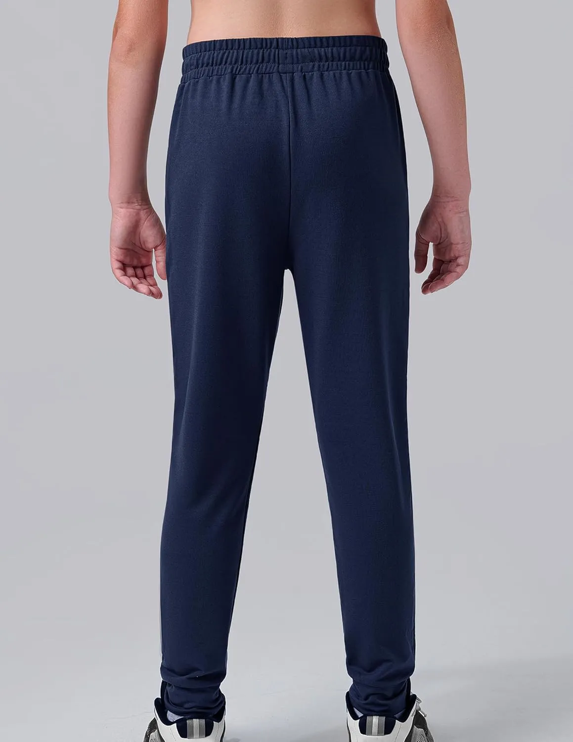 3 Pack Boys Lightweight Jogger Pants, Youth Athletic Sweatpants, Kids Toddlers Clothes Apparel