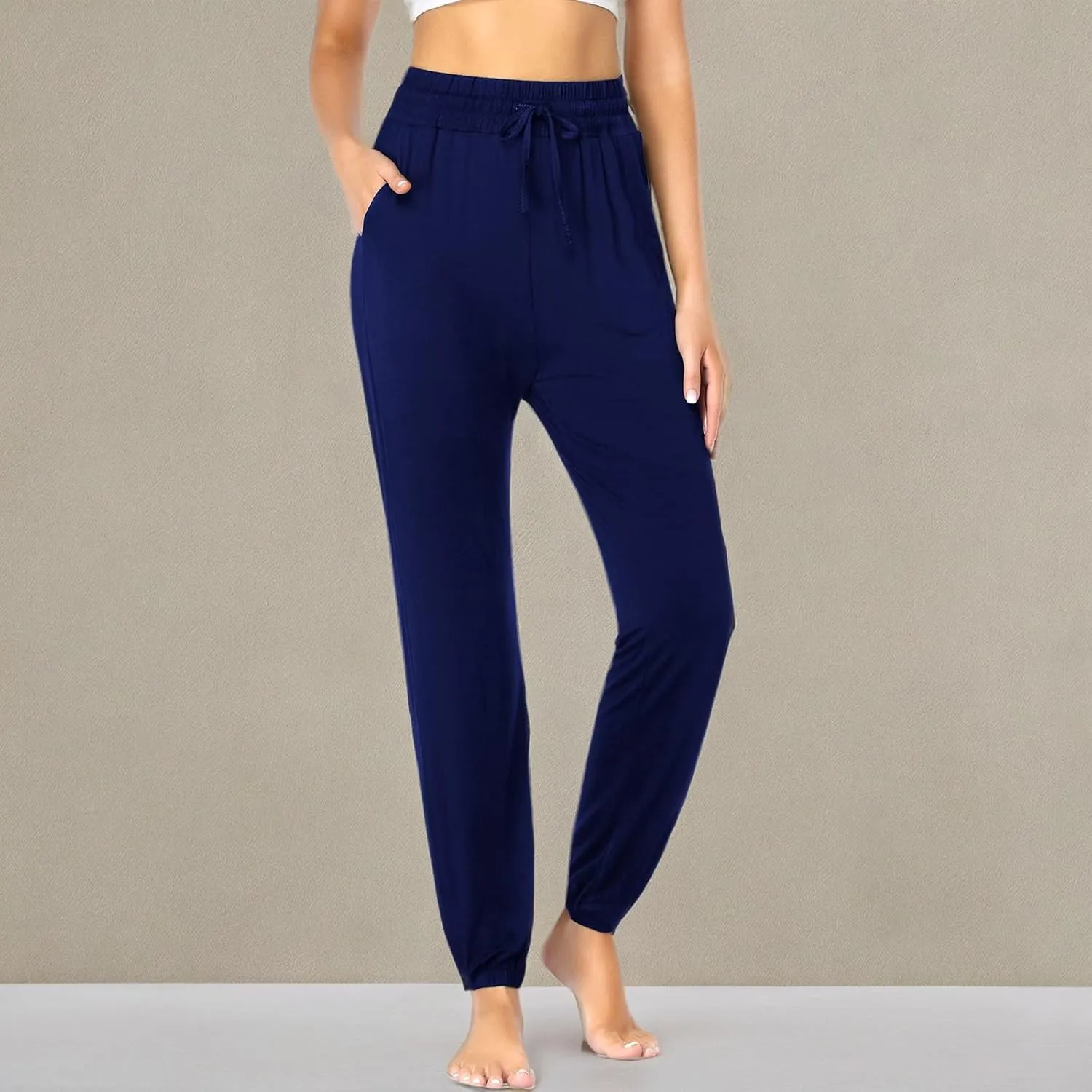 ASIMOON Womens Sweatpants Yoga Joggers Pants Casual Lightweight Exercise Running Athletic Lounge Pants with Pockets