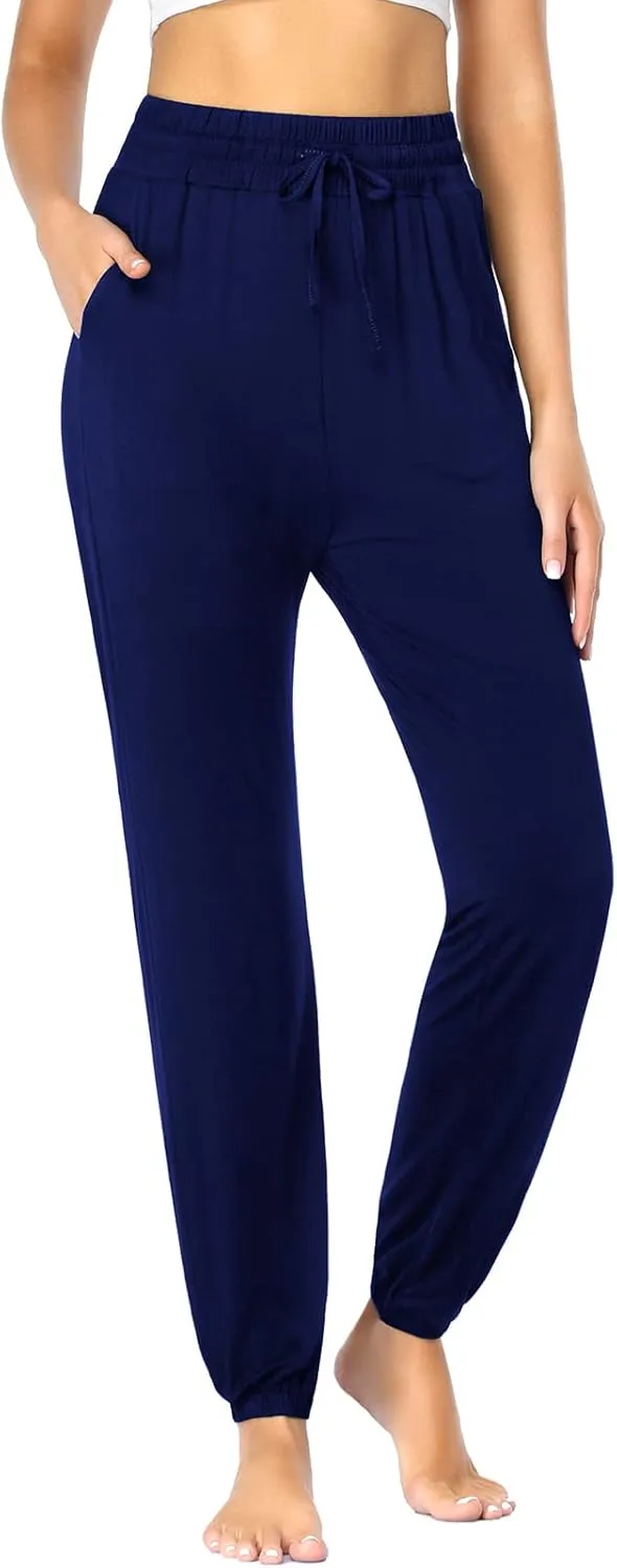 ASIMOON Womens Sweatpants Yoga Joggers Pants Casual Lightweight Exercise Running Athletic Lounge Pants with Pockets