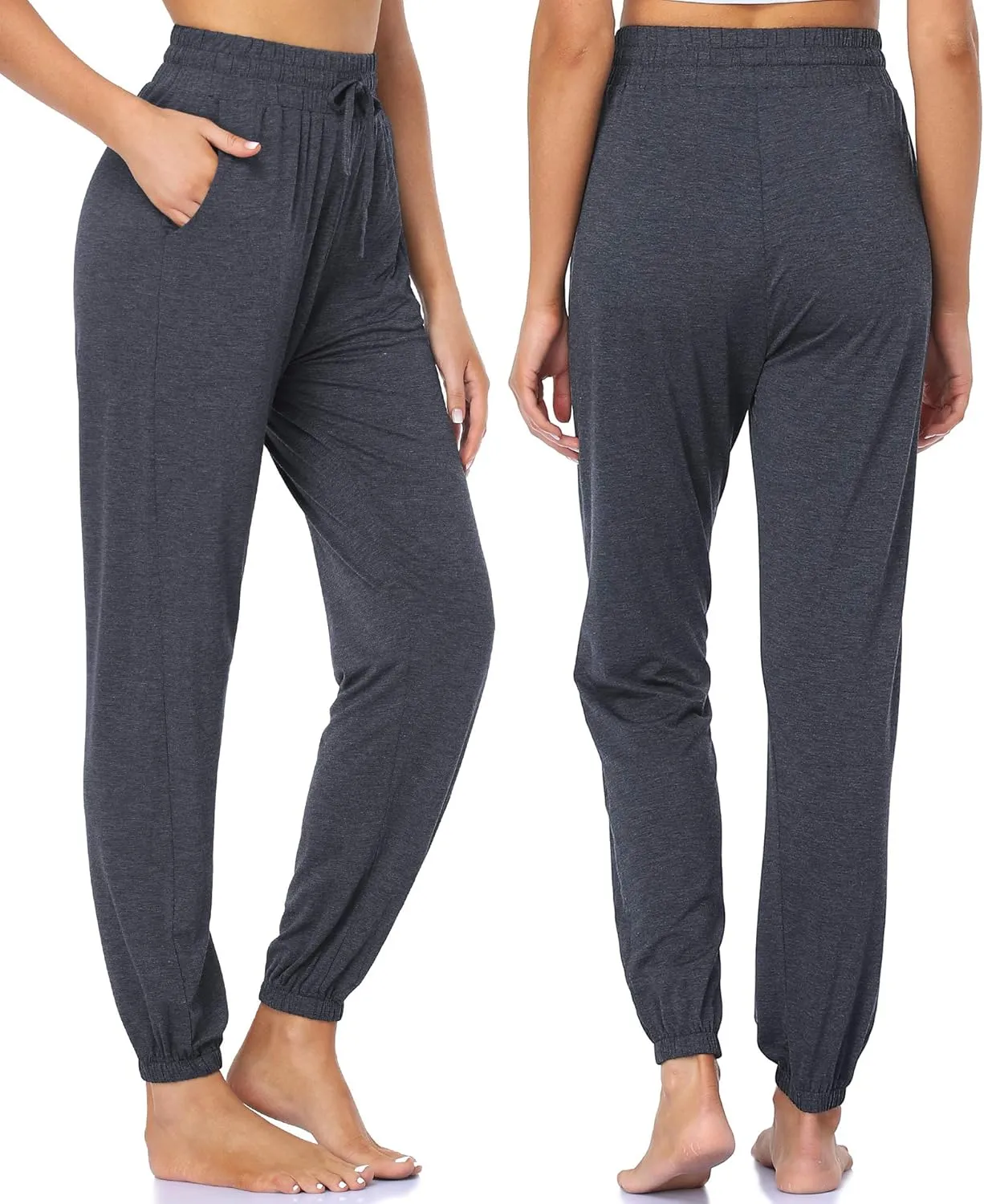 ASIMOON Womens Sweatpants Yoga Joggers Pants Casual Lightweight Exercise Running Athletic Lounge Pants with Pockets