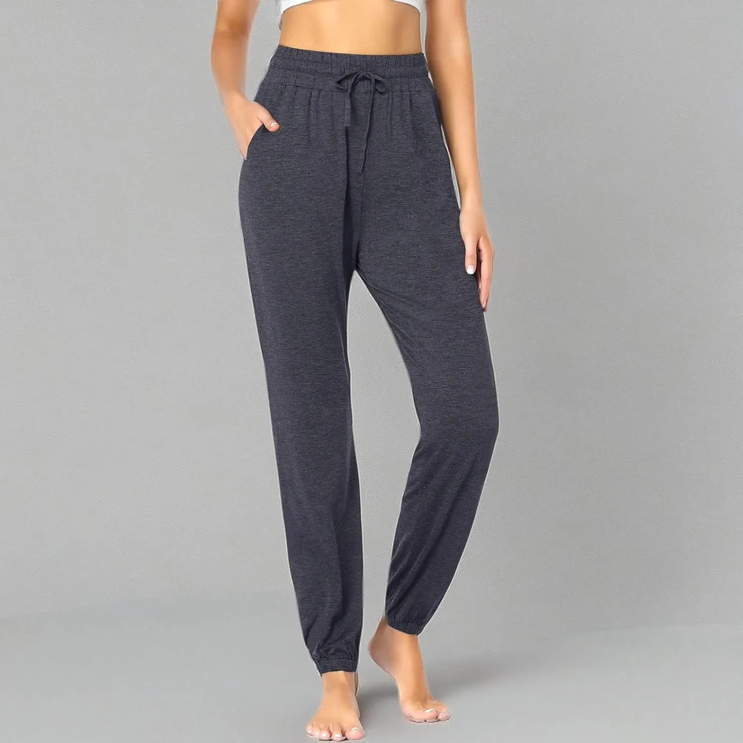 ASIMOON Womens Sweatpants Yoga Joggers Pants Casual Lightweight Exercise Running Athletic Lounge Pants with Pockets