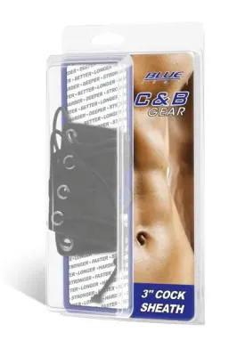 Blue Line 3" Cock Sheath