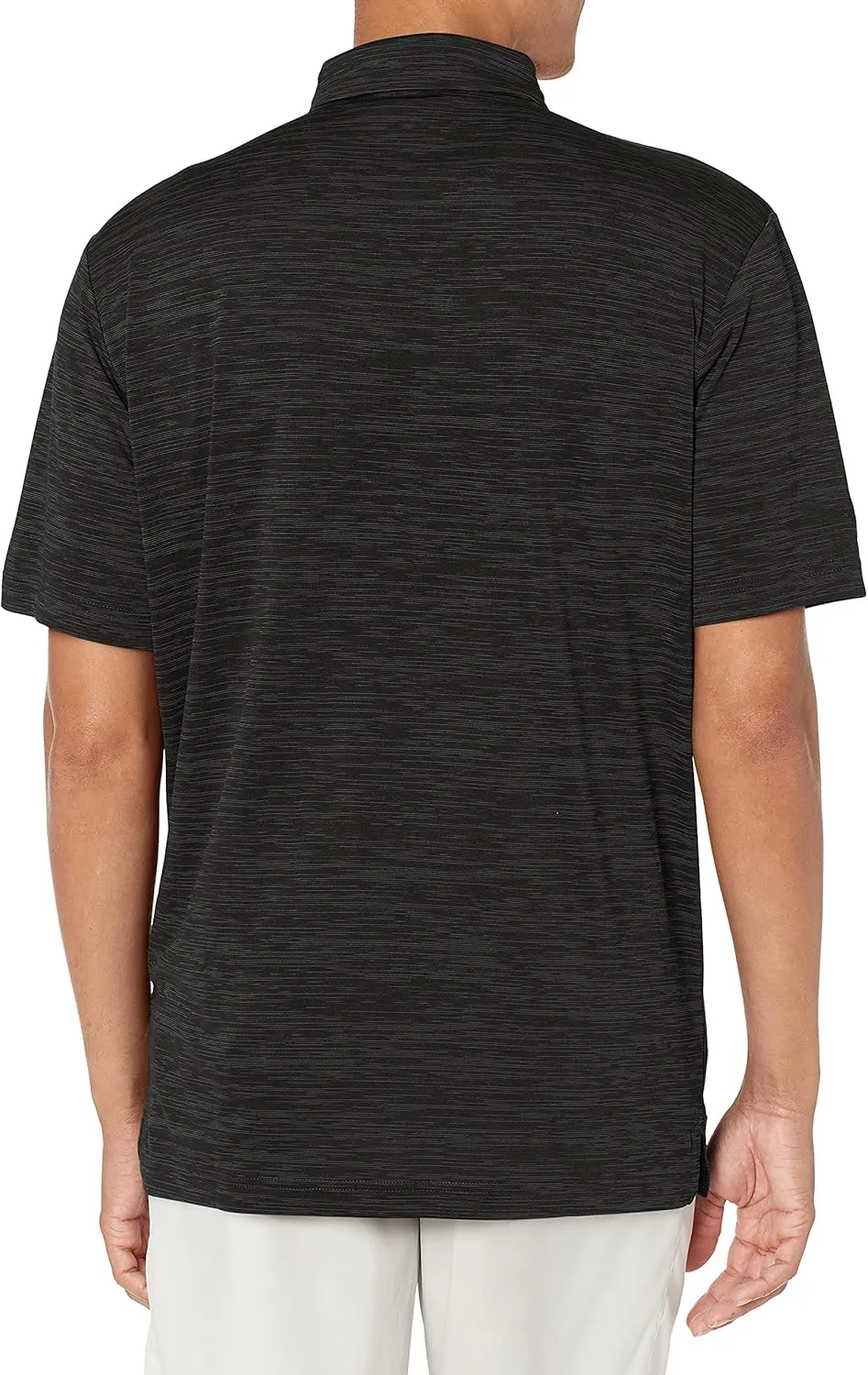 Callaway Broken Stripe Golf Polo, Sun Protection, Moisture-Wicking, Lightweight, Athletic Collared Shirts for Men