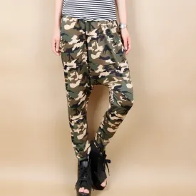 Camouflage Hip Hop Harem Pants