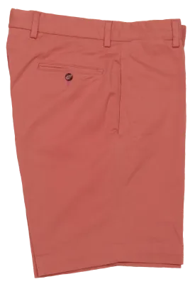 Charleston Khakis Fine Line Stretch Twill Short<br>Flat Front<br>Regular Rise