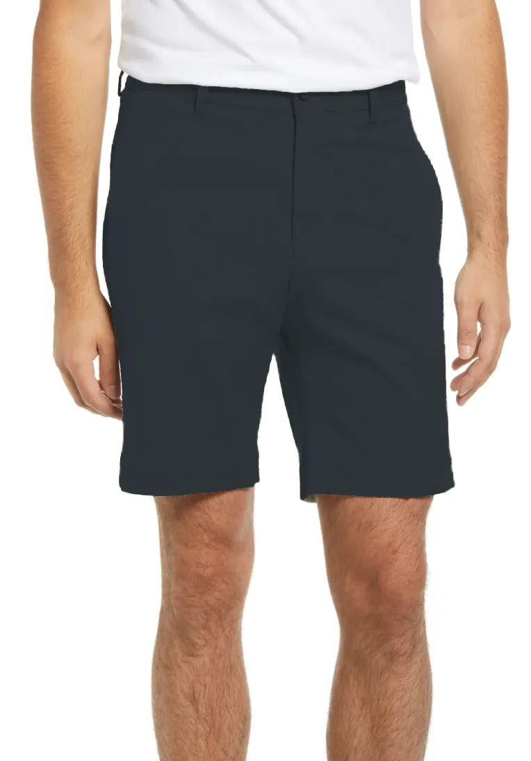 Charleston Khakis Fine Line Stretch Twill Short<br>Flat Front<br>Regular Rise