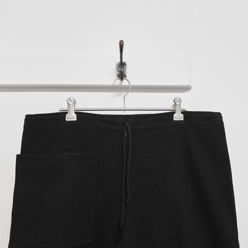 drawstring waist 3D pocket shorts