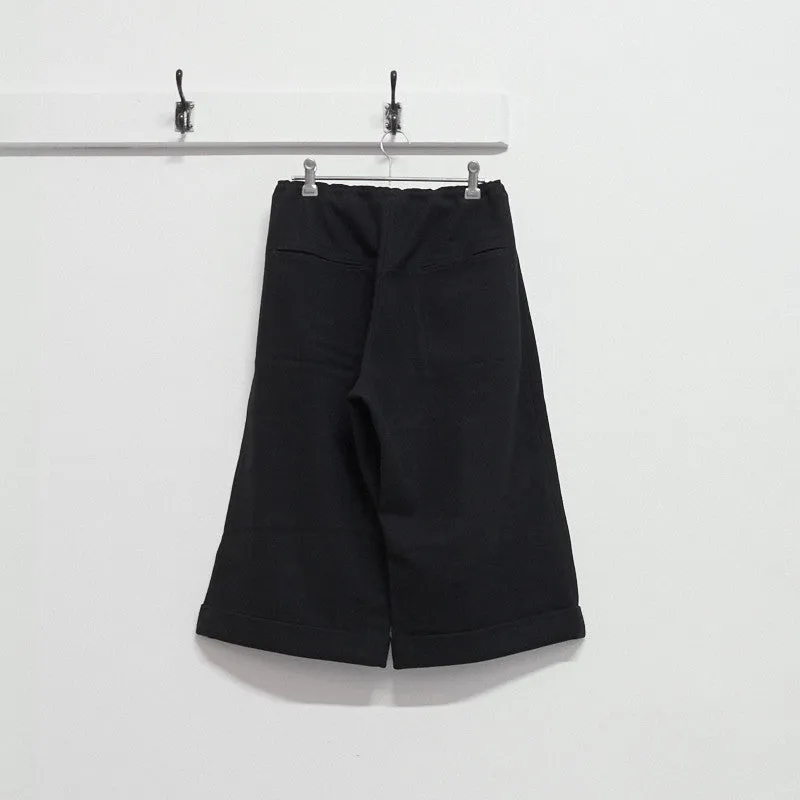 drawstring waist 3D pocket shorts