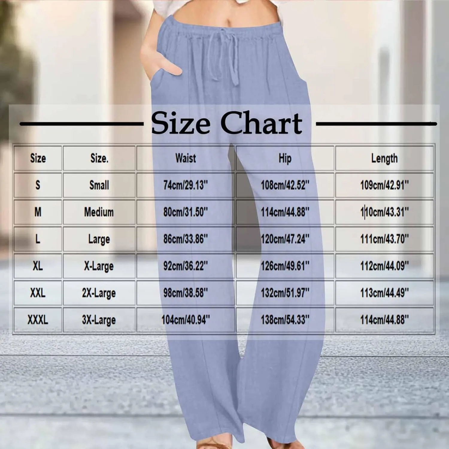 Dressy Cotton Linen Wide Leg Pants for Women Summer Casual Loose Fit Beach Trousers Basic Elastic High Waisted Lounge Pant