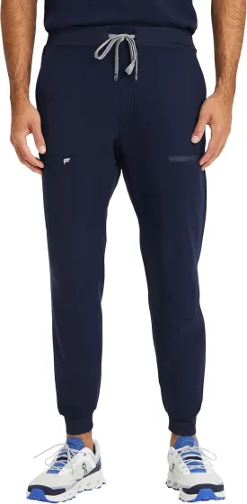 Fabletics Men's All-Shift 5-Pocket Scrub Jogger - MotionTech, 4-Way Stretch, Pocket-Packed, Lightweight, Semi-Slim Fit