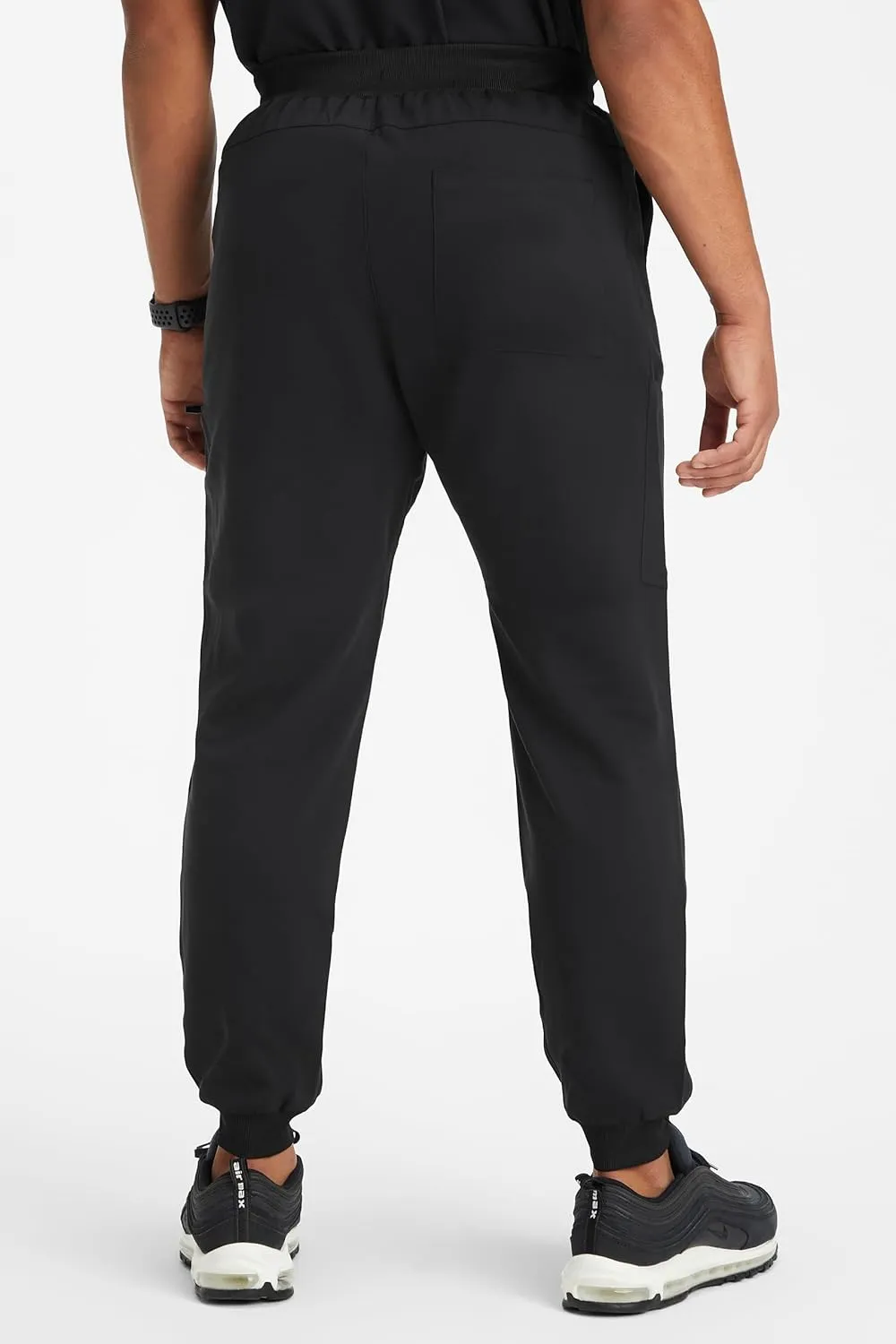 Fabletics Men's All-Shift 5-Pocket Scrub Jogger - MotionTech, 4-Way Stretch, Pocket-Packed, Lightweight, Semi-Slim Fit