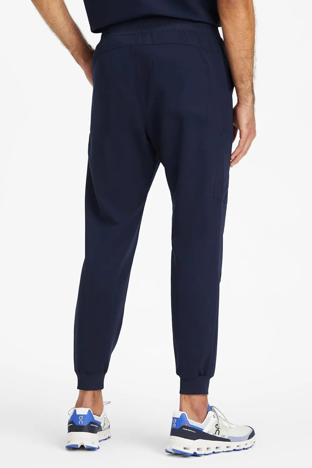 Fabletics Men's All-Shift 5-Pocket Scrub Jogger - MotionTech, 4-Way Stretch, Pocket-Packed, Lightweight, Semi-Slim Fit