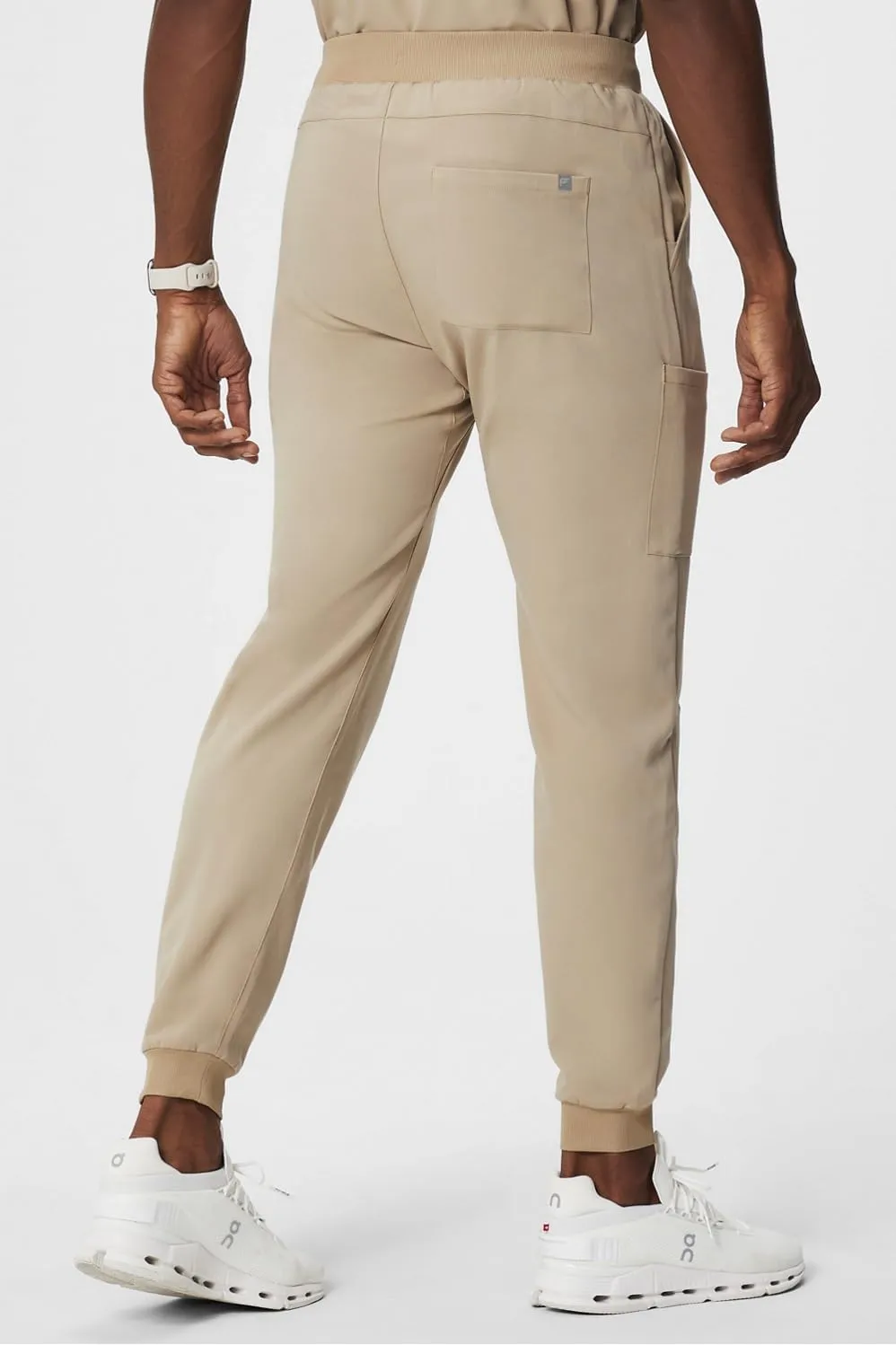 Fabletics Men's All-Shift 5-Pocket Scrub Jogger - MotionTech, 4-Way Stretch, Pocket-Packed, Lightweight, Semi-Slim Fit