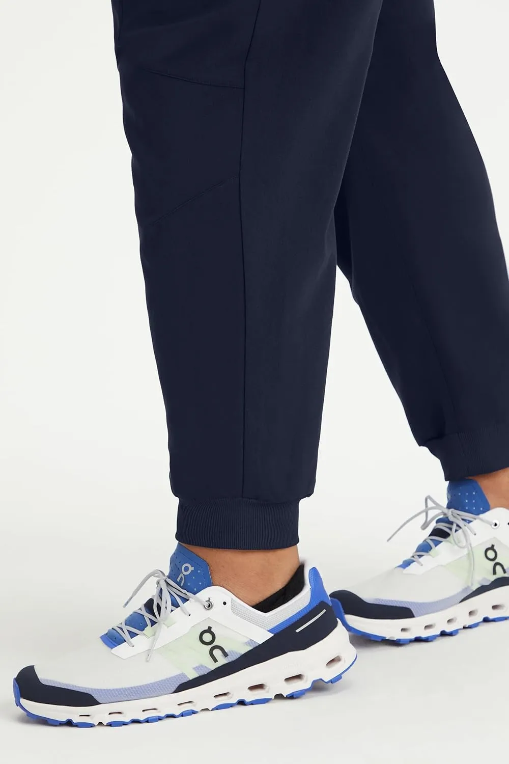 Fabletics Men's All-Shift 5-Pocket Scrub Jogger - MotionTech, 4-Way Stretch, Pocket-Packed, Lightweight, Semi-Slim Fit