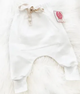 Kids Harem Pocket Jogger - Off-White