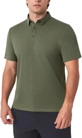 Men's Stretch Moisture Wicking Short Sleeve Polo Shirt