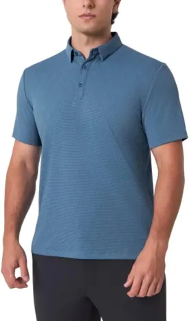 Men's Stretch Moisture Wicking Short Sleeve Polo Shirt