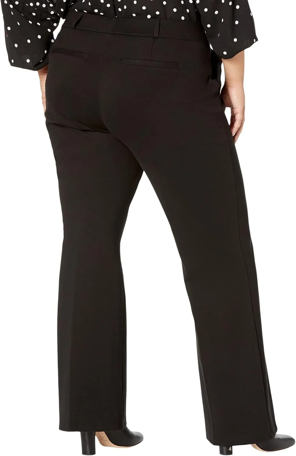 NYDJ Women's Plus Size Pull-On Flare Leg Trousers