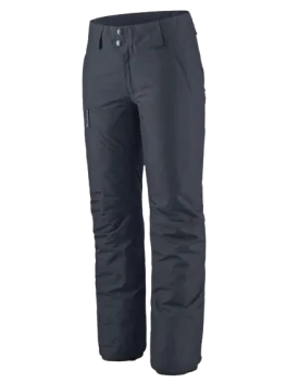 Patagonia Womens Insulated Powder Town Pant Smolder Blue