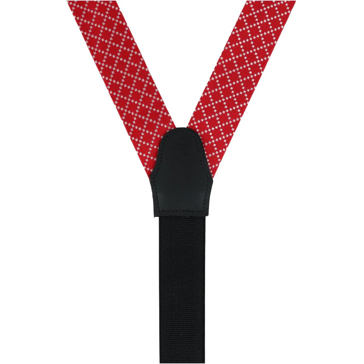 Rowan Geometric Pattern Silk Button End Braces